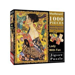 MaxRenard Game Jigsaw Puzzle 1000 Pieces and Up Fine Art Collection Toy Klimt La
